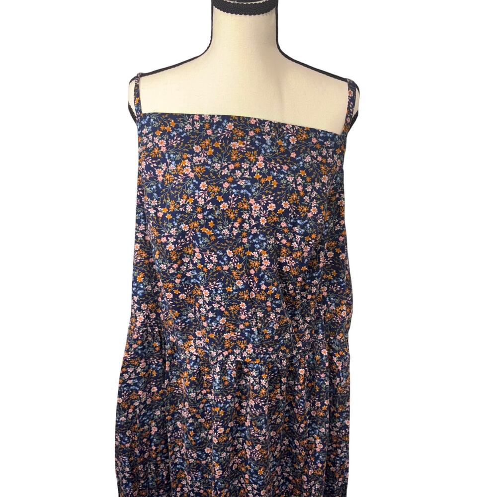 Old Navy Cottagecore Ditsy Floral Maxi Plus Size Smocked Sundress 4x